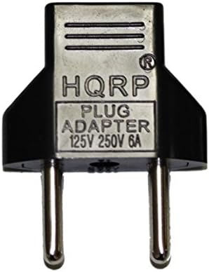 מתאם AC של HQRP עבור YAMAHA PSR-GX76 / PSRGX76 / YPT-20 כבל אספקת חשמל החלפת מקלדת [UL רשום] בתוספת